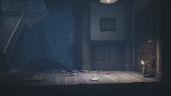 Z kluczem udaj się na dół - Little Nightmares 2: Biblioteka - solucja, opis przejścia - Little Nightmares 2 - poradnik do gry