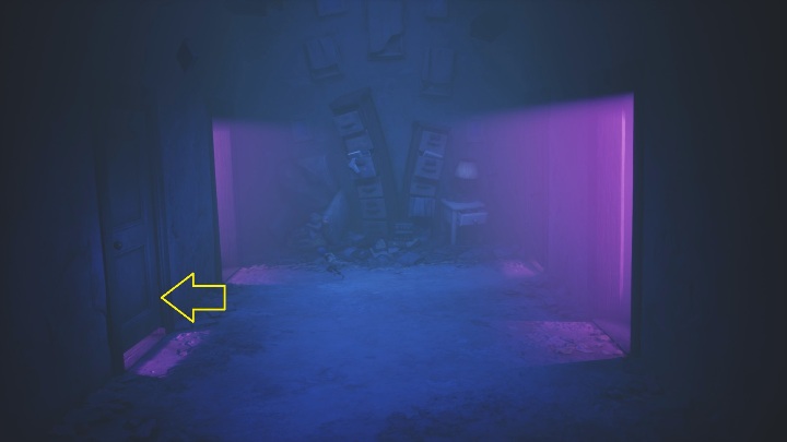 Po wejściu na kolejne piętro trafisz do pokoju z 4 drzwiami - Little Nightmares 2: Zagadki z drzwiami - solucja, opis przejścia - Little Nightmares 2 - poradnik do gry