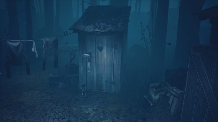Aby dostać się do tych widmowych szczątków musisz poprosić Six o pomoc - Little Nightmares 2: Wszystkie Widmowe szczątki, rozdział 1 Las - Little Nightmares 2 - poradnik do gry