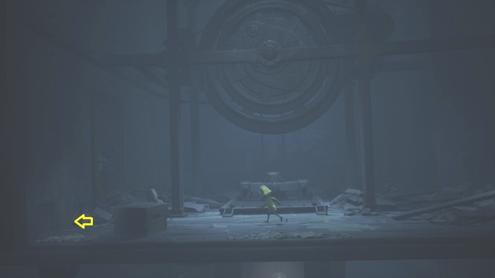 Lokalizacja: Rozdział 4, zaraz po pierwszej windzie - Little Nightmares 2: Widmowe szczątki, rozdział 4 Dojście do Wieży - lista - Little Nightmares 2 - poradnik do gry