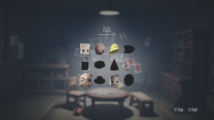 Aby dostać się do tej czapki musisz po prostu wskoczyć na półkę, znajdującą się przy prawej ścianie - Little Nightmares 2: Czapki, rozdział 3 Szpital - lista wszystkich - Little Nightmares 2 - poradnik do gry