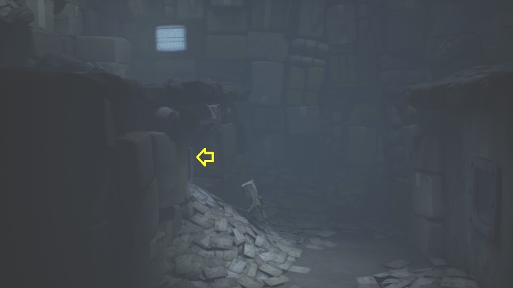 Lokalizacja: Rozdział 4, na poczcie - Little Nightmares 2: Czapki, rozdział 4 Dojście do Wieży - lista wszystkich - Little Nightmares 2 - poradnik do gry