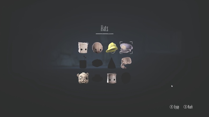 Aby dostać się do tej czapki musisz zejść do szybu znajdującego się w lewej części ściany - Little Nightmares 2: Czapki, rozdział 4 Dojście do Wieży - lista wszystkich - Little Nightmares 2 - poradnik do gry