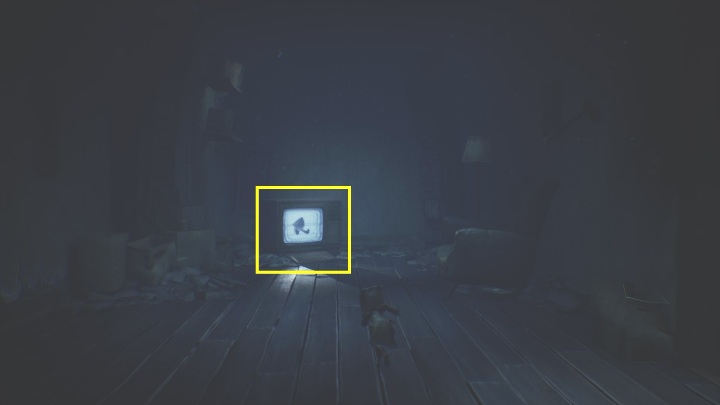 Zobaczysz Six w telewizorze - Little Nightmares 2: Sklep i ucieczka - solucja, opis przejścia - Little Nightmares 2 - poradnik do gry