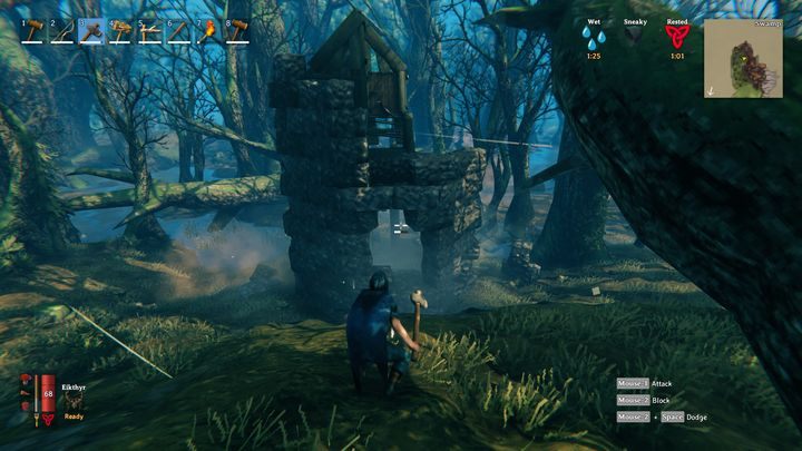 Na Bagnach nie napotkasz na żadne zwierzęta - Valheim: Bagna/Swamp - surowce, przeciwnicy - Valheim - poradnik do gry