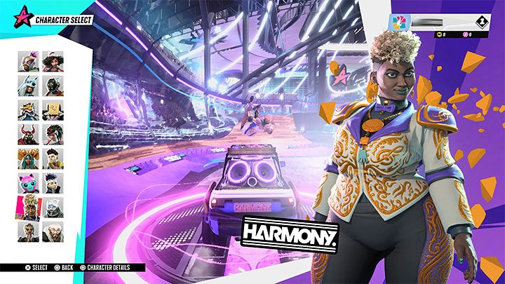 Harmony jest postacią dla graczy, którzy dążą do zadawania obrażeń o charakterze obszarowym, czyli takich, które mogą dosięgnąć i osłabić więcej niż jednego gracza - Destruction AllStars: Harmony - gwiazdor - Destruction AllStars - poradnik do gry