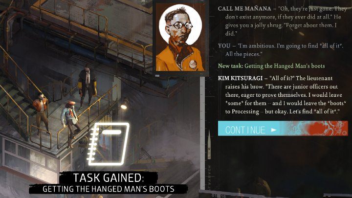 W opisywanym zadaniu zdobędziecie unikalne buty, która są częścią pancerza T-500 - Disco Elysium: Zdobyć buty zmarłego - solucja - Disco Elysium - poradnik do gry