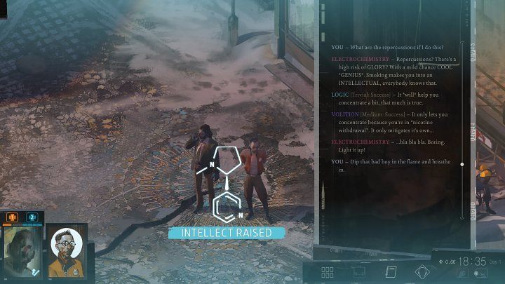 Paczkę papierosów możecie kupić np - Disco Elysium: Znajdź papierosy i je zapal - solucja - Disco Elysium - poradnik do gry