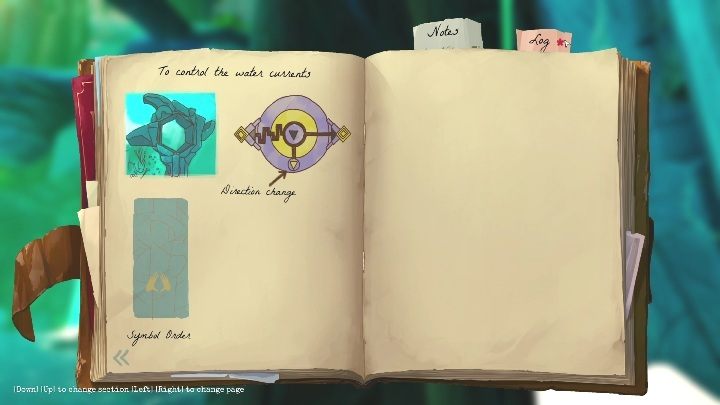 Ten symbol znajduje się na zewnętrznej części kolumny - Call of the Sea: Obniżenie poziomu wody - zagadka, rozdział 5 - Call of the Sea - poradnik do gry
