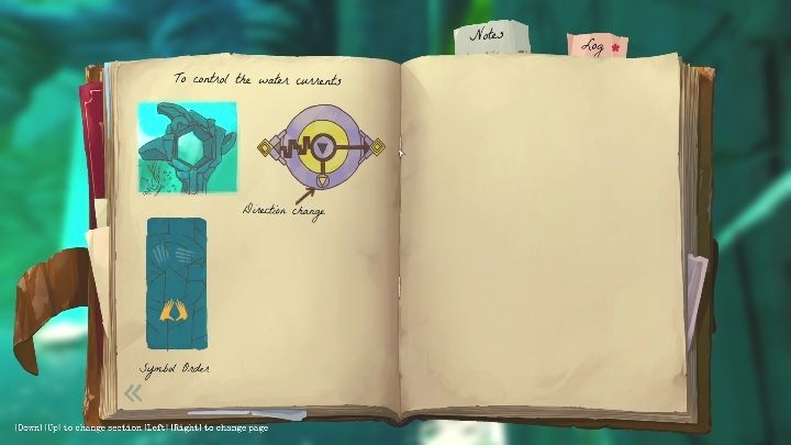 Ten symbol znajduje się na drugiej kolumnie, po jej prawej stronie - Call of the Sea: Obniżenie poziomu wody - zagadka, rozdział 5 - Call of the Sea - poradnik do gry