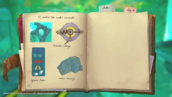 Ta notatka wpadnie automatycznie, gdy rozwiążesz zagadkę - Obniżenie poziomu wody - Call of the Sea: Rozdział 5, Zatopione - notatki - Call of the Sea - poradnik do gry