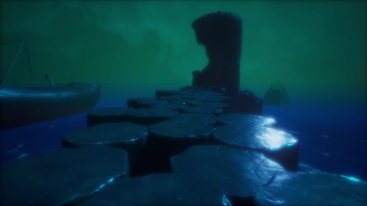 Waszym oczom ukaże się kamienne przejście - Call of the Sea: Rozdział 3, Zaginięcie Lady Shannon - solucja, opis przejścia - Call of the Sea - poradnik do gry