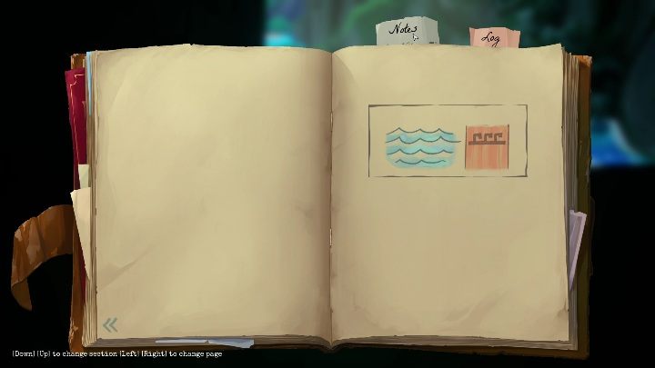 W ten sposób do dziennika bohaterki trafi symbol wody - Call of the Sea: Mechanizm mostu - zagadka, rozdział 1 - Call of the Sea - poradnik do gry