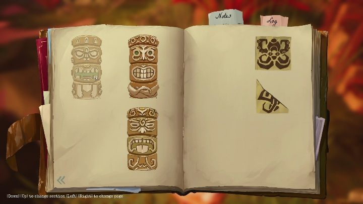 Koło trzeciej chatki znajdziecie kolejny tiki - Call of the Sea: Totem - zagadka, rozdział 2 - Call of the Sea - poradnik do gry