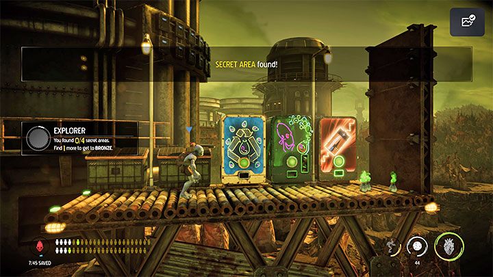 Tuż po wyjściu z wieży spotkamy 2 Mudokony do zrekrutowania - Oddworld Soulstorm: Skradanie się w Overlook Tower, Slig Barracks - solucja - Oddworld Soulstorm - poradnik do gry