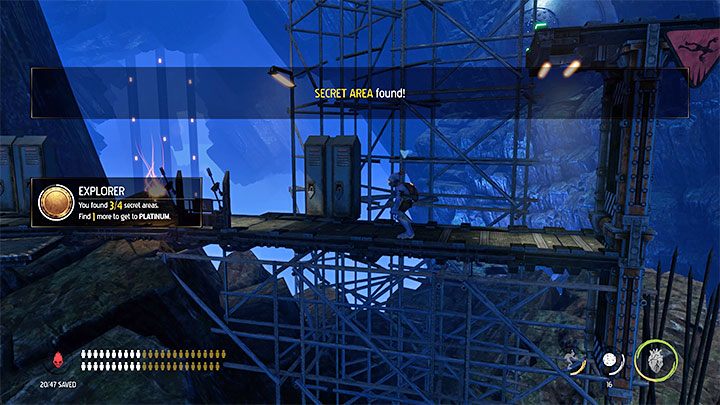 Nie śpieszymy się z użyciem windy i powróceniem na wyższy poziom - Oddworld Soulstorm: Znalezienie drogi na Poziom 3, The Mines - solucja - Oddworld Soulstorm - poradnik do gry