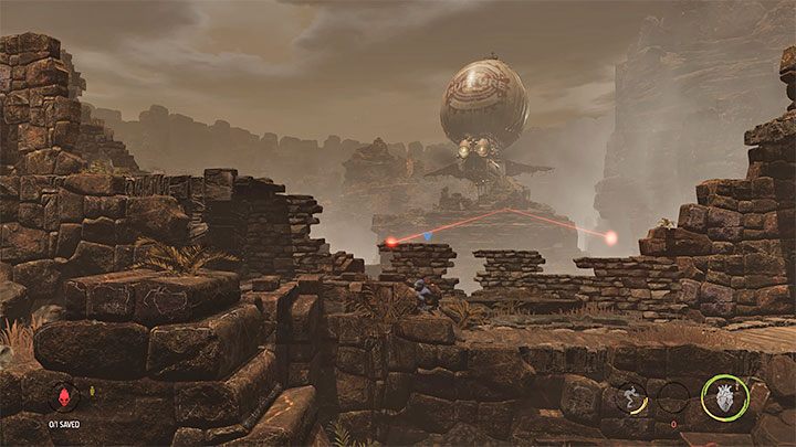 Tuż po rozpoczęciu tego etapu odnajdziemy pierwszy sekret Royal Jelly - Oddworld Soulstorm: Ucieczka przed sterowcem Mollucka, The Blimp - solucja - Oddworld Soulstorm - poradnik do gry