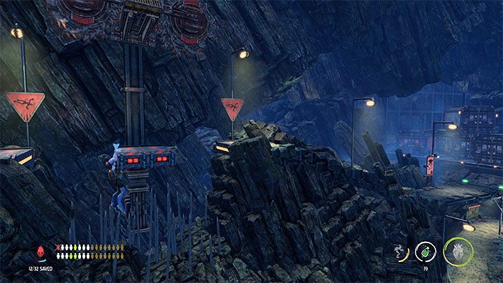 Powracamy do głównej ścieżki - Oddworld Soulstorm: Ominięcie ochrony, Necrum - solucja, opis przejścia - Oddworld Soulstorm - poradnik do gry