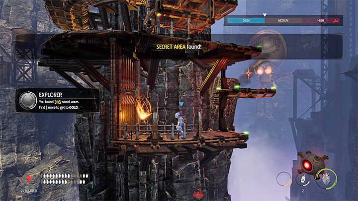 Zniszczenie zbiornika odblokowało wejście do sekretnej lokacji - Oddworld Soulstorm: Etap 5 - wszystkie sekrety, lista - Oddworld Soulstorm - poradnik do gry