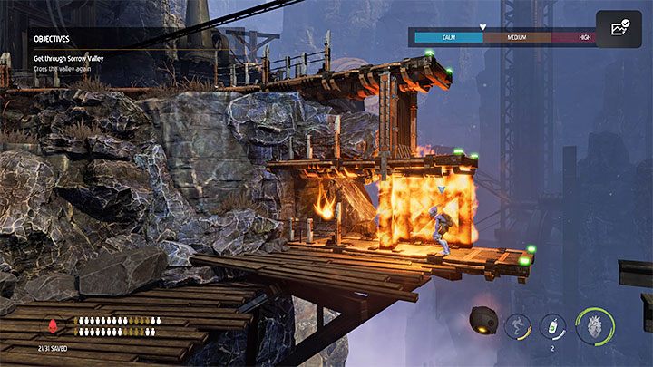 Sekret jest do pozyskania w trakcie rozgrywania sceny z unikania ostrzału sterowca - Oddworld Soulstorm: Etap 5 - wszystkie sekrety, lista - Oddworld Soulstorm - poradnik do gry