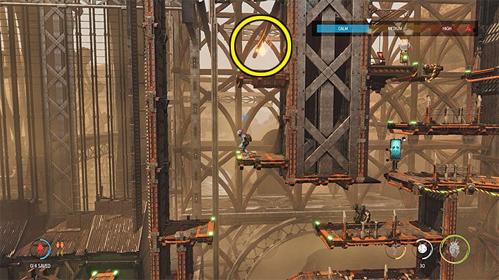 Sekret jest do odnalezienia w niewielkiej odległości na lewo od opisanych powyżej dwóch znajdziek - Oddworld Soulstorm: Etap 8 - wszystkie sekrety, lista - Oddworld Soulstorm - poradnik do gry