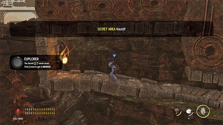 Wymagania do zdobycia platynowej odznaki: Odnaleziono 7 sekretnych obszarów (Secret Areas) - Oddworld Soulstorm: Odznaki (wyzwania), Phat Station - lista, solucja - Oddworld Soulstorm - poradnik do gry