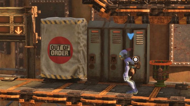 Wymagania do zdobycia platynowej odznaki: Otwarto kłódki przy 11 szafkach (Lockers) - Oddworld Soulstorm: Odznaki (wyzwania), Phat Station - lista, solucja - Oddworld Soulstorm - poradnik do gry