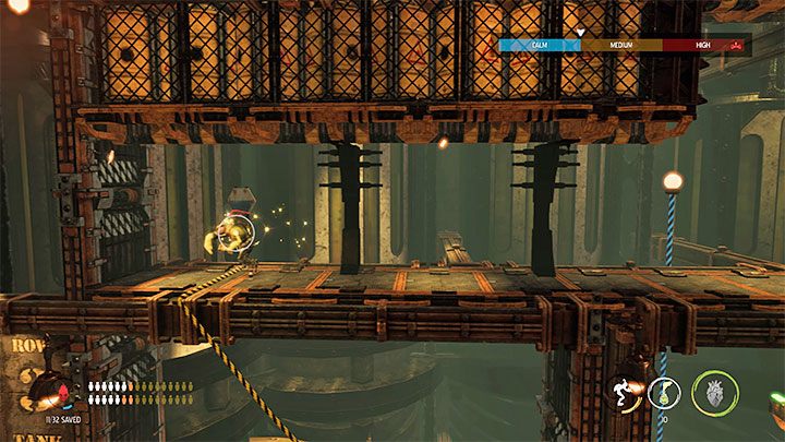 Nadal sterujemy opętanym Sligiem - Oddworld Soulstorm: Przeprawa przez Tank Row 3D, Phat Station - solucja - Oddworld Soulstorm - poradnik do gry