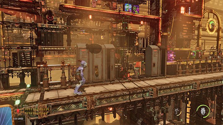 Wymagania do zdobycia platynowej odznaki: Przeszukano 50 szafek (Lockers) - Oddworld Soulstorm: Odznaki (wyzwania), Feeco Depot - lista, solucja - Oddworld Soulstorm - poradnik do gry