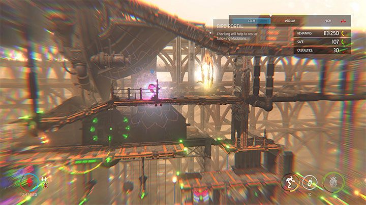 Po przetrwaniu ostatniej trzeciej bitwy docieramy do dźwigni zlokalizowanej nad areną walk - Oddworld Soulstorm: Ochranianie Mudokonów, Reunion at the Old Trellis - solucja - Oddworld Soulstorm - poradnik do gry
