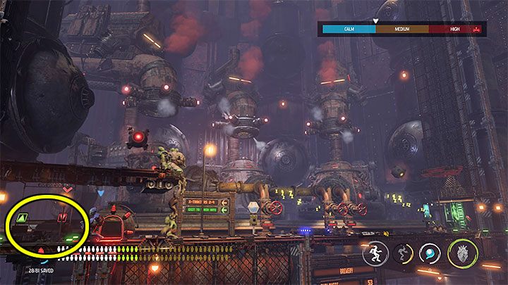 Nie ruszamy się z miejsca i czekamy aż Slogi zgubią trop i ponownie zasną - Oddworld Soulstorm: Otwarcie 3 bramy, Brewery - solucja - Oddworld Soulstorm - poradnik do gry