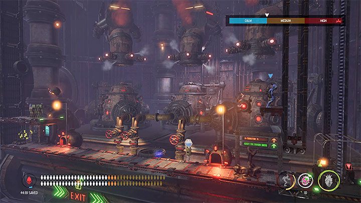 Znajdziemy się w kolejnej lokacji z Mudokonami i także i w tym miejscu musimy powtórzyć poznane już kroki - Oddworld Soulstorm: Otwarcie 3 bramy, Brewery - solucja - Oddworld Soulstorm - poradnik do gry