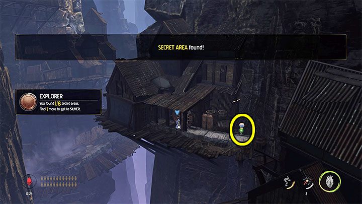 W sekretnym obszarze oprócz nowych szafek ważny jest interaktywny panel zaznaczony na powyższym obrazku - Oddworld Soulstorm: Uleczenie chorych Mudokonów, The Funicular - solucja - Oddworld Soulstorm - poradnik do gry