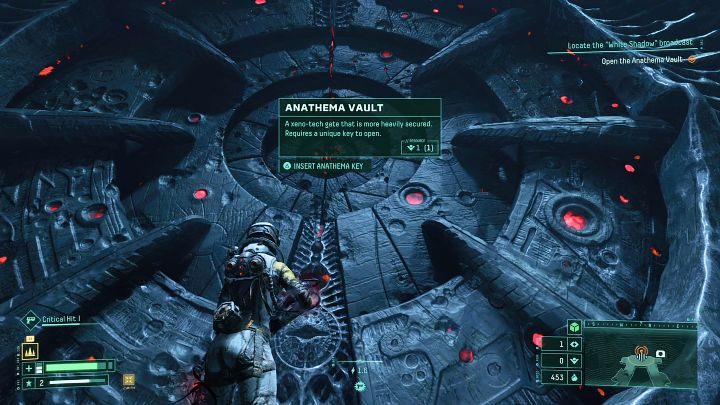 Teraz możecie wrócić do bramy prowadzącej do Krypty Anatemy i otworzyć ją przy pomocy zdobytego klucza - Returnal: Krypta Anatemy/Anathema Vault - jak otworzyć? - Returnal - poradnik do gry