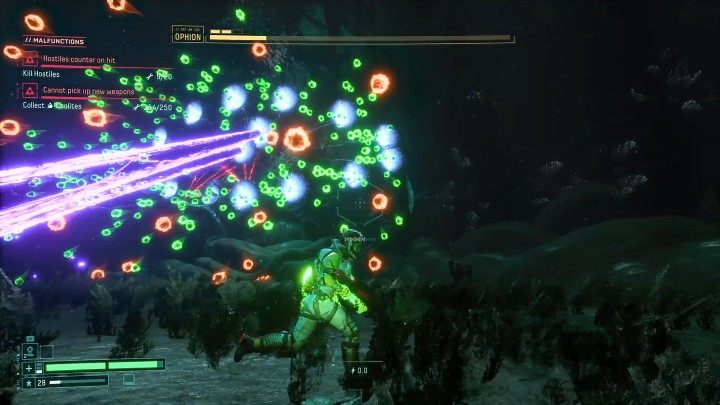 Ophion może także wykonać bardzo złożoną sekwencję, na którą składają się aż trzy różne umiejętności - Returnal: Ophion - boss, jak pokonać? - Returnal - poradnik do gry