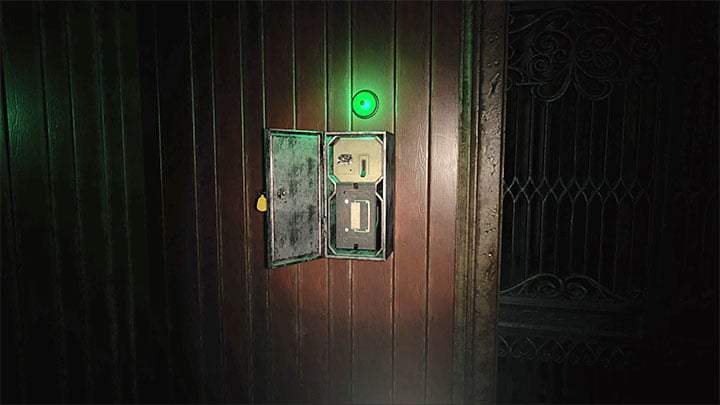 Szybko wysuńcie się po przeciwnej stronie łóżka i rozpocznijcie ucieczkę - Resident Evil Village: House Beneviento, Zagadka z bezpiecznikiem - rozwiązanie - Resident Evil Village - poradnik do gry