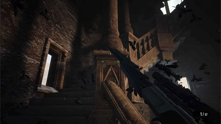 Odzyskanie kontroli nad Ethanem potrwa kilka sekund - Resident Evil Village: Wydostanie się z zamku/Tower of Worship - solucja - Resident Evil Village - poradnik do gry