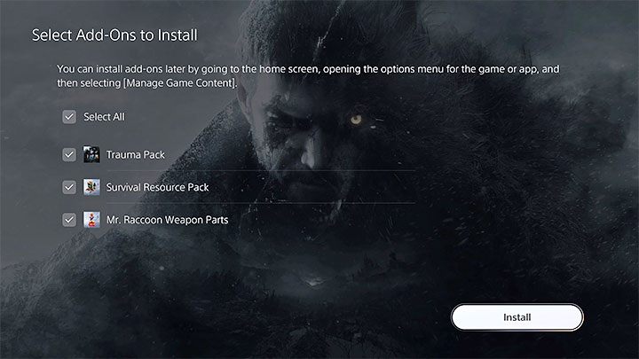 Jeśli zakupiliście cyfrową wersję gry Resident Evil Village, to wszystkie dodatki powiązane z zakupioną wersją powinny zostać automatycznie powiązane z waszym kontem - Resident Evil Village: Edycje gry - Resident Evil Village - poradnik do gry