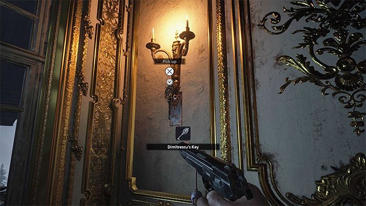 Głównym celem wizyty w komnatach Lady Dimitrescu jest odnalezienie klucza Dimitrescus Key - Resident Evil Village: Eksploracja dziedzińca, okolic/Castle Courtyard - solucja - Resident Evil Village - poradnik do gry