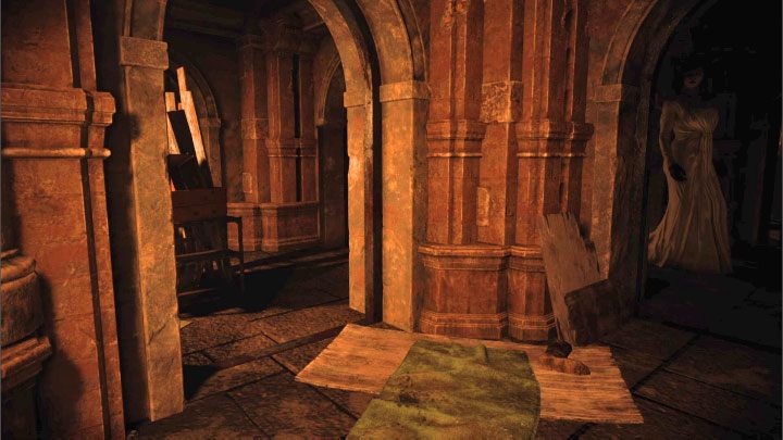 Nie próbujcie atakować Lady Dimitrescu, bo jest pomysł skazany na porażkę - Resident Evil Village: Eksploracja dziedzińca, okolic/Castle Courtyard - solucja - Resident Evil Village - poradnik do gry
