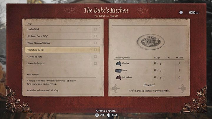 Juicy Hame to unikalny składnik, który musicie dostarczyć handlarzowi Dukeowi jeśli chcecie żeby ugotował potrawę Tochitura de Pui - Resident Evil Village: Składnik Juicy Game - jak zdobyć? - Resident Evil Village - poradnik do gry