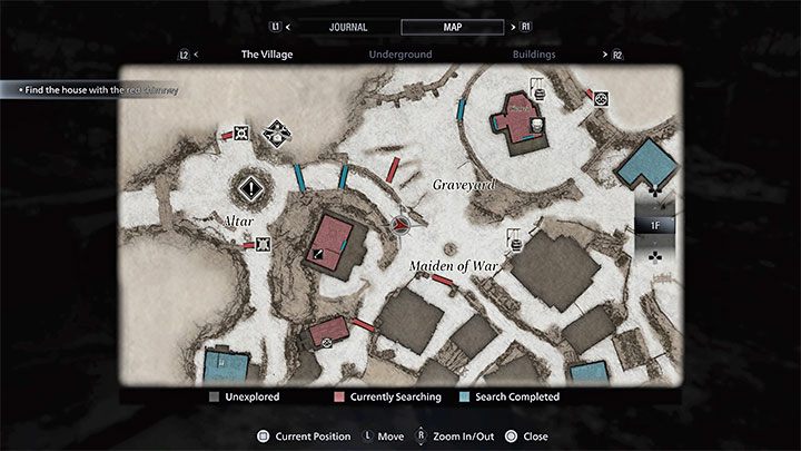 Podczas grania w Resident Evil Village premiowana jest dokładniejsza eksploracja lokacji i pomaga w tym mapa okolicy - Resident Evil Village: Otwarty świat - czy jest w grze? - Resident Evil Village - poradnik do gry