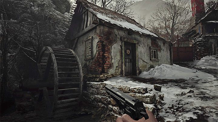 W trakcie przemierzania wioski musicie uważać na wilka - możecie go zabić, uciec mu lub skradać się - Resident Evil Village: Złote skrzynie - mapa, opisy, lista wszystkich - Resident Evil Village - poradnik do gry