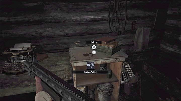 Wewnątrz chatki znajdziecie klucz Luthiers Key - Resident Evil Village: Złote skrzynie - mapa, opisy, lista wszystkich - Resident Evil Village - poradnik do gry