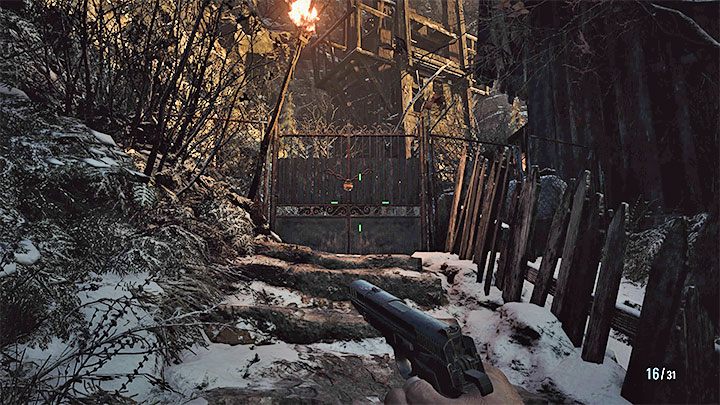 Wejście do młyna znajduje się na tyłach budynku - Resident Evil Village: Złote skrzynie - mapa, opisy, lista wszystkich - Resident Evil Village - poradnik do gry