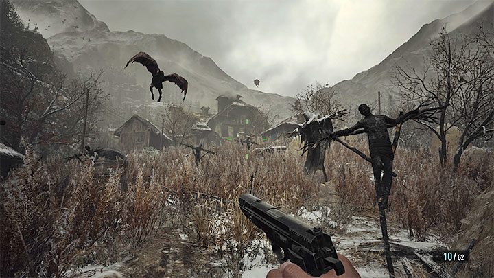Do ikony złotej skrzyni po raz pierwszy możecie dotrzeć po powrocie z zamku do wioski - Resident Evil Village: Złote skrzynie - mapa, opisy, lista wszystkich - Resident Evil Village - poradnik do gry