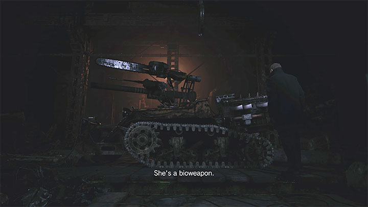 W miejscu, w którym aktualnie przebywacie, znajduje się maszyna do pisania - Resident Evil Village: Pokonanie Prototype Sturm i Heisenberga - solucja - Resident Evil Village - poradnik do gry
