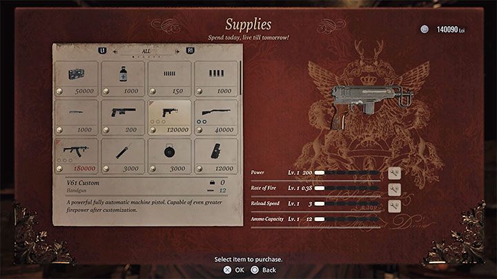 Broń tę sprzedaje Duke, przy czym pojawi się ona w jego ofercie dopiero po tym jak dotrzecie do fabryki Heisenbergs Factory - Resident Evil Village: Bronie - lista wszystkich, znajdźki - Resident Evil Village - poradnik do gry