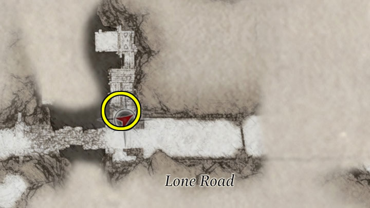7/20 Koziołek ukryty jest pod kamiennymi schodami obok mostu zwodzonego (Drawbridge) - Resident Evil Village: Koziołki/Goats of Warding - opisy, lista wszystkich - Resident Evil Village - poradnik do gry