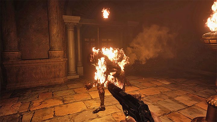 W jednym z bocznych pomieszczeń pojawi się potwór - Resident Evil Village: Medium Rare - trofeum/osiągnięcie, jak zdobyć? - Resident Evil Village - poradnik do gry